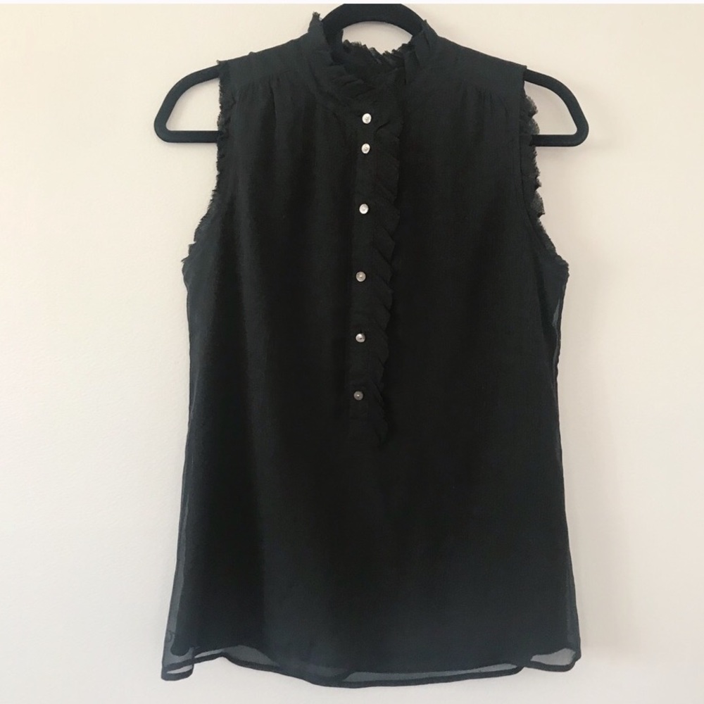 J. Crew Silk Chiffon “Natasha” Blouse - NWOTS